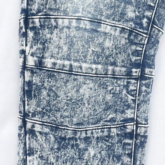 Reason Brand Acid Wash Moto Jeans – Size 34 - Picture 4 of 7